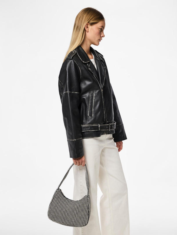 Product BOLSO ONJA-Black Detail:Bright white - Image 2