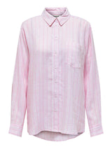 Pastel Lavender Stripes:CLOUD DANCER