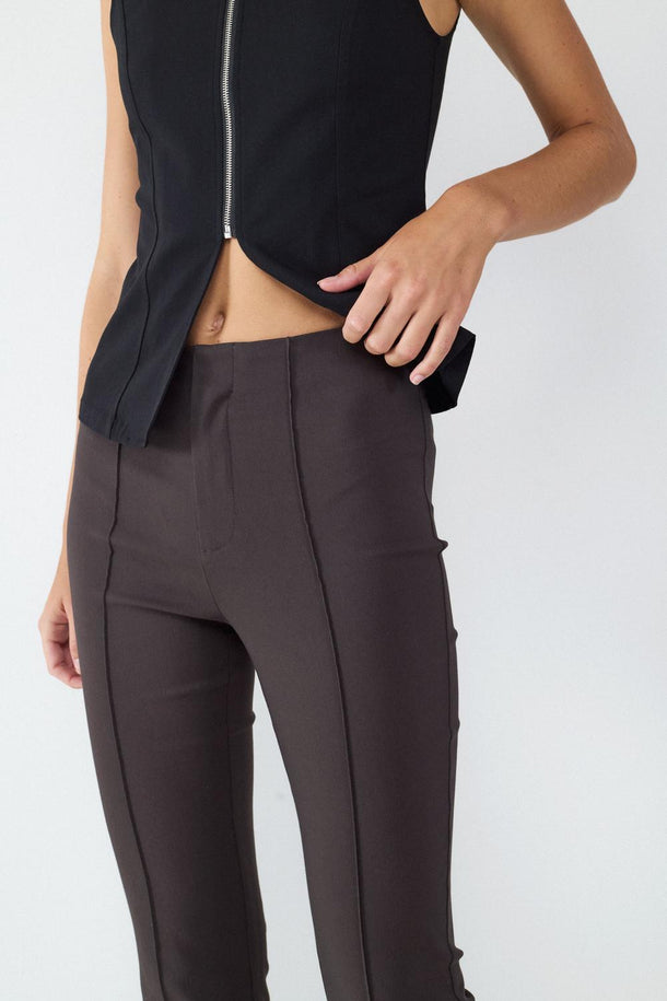 Product PANTALÓN LARGO FLARE BMK-Concrete Grey - Image 4