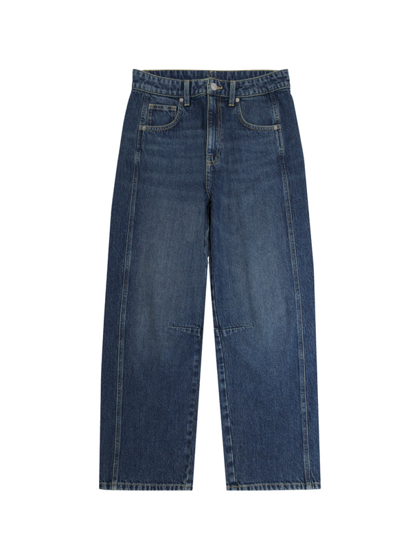 Product JEAN BARREL BMK-Vintage Dark Blue Denim - Image 4
