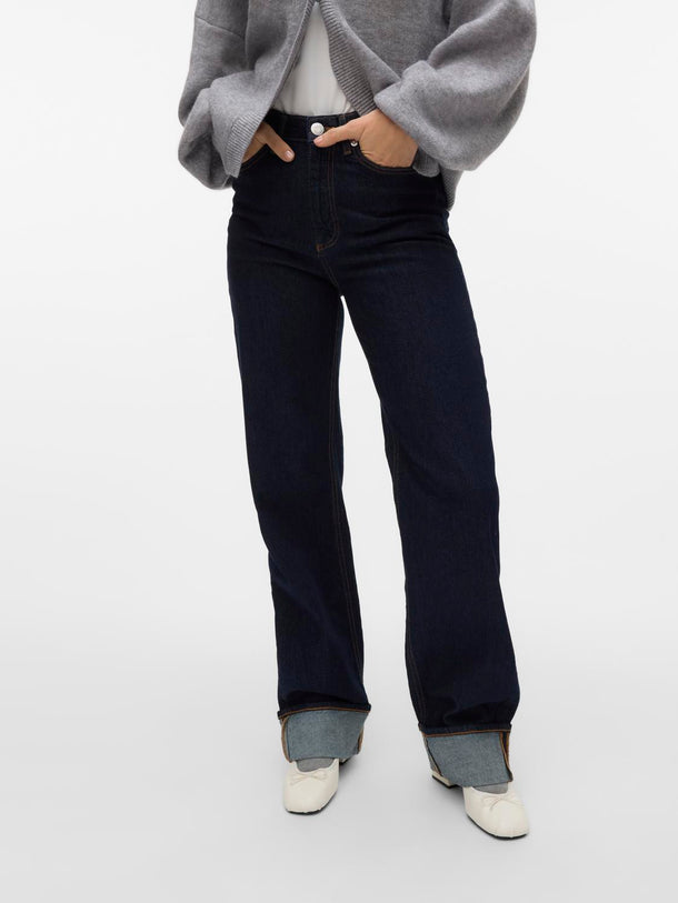 Product JEAN TESSA - Dark Blue Denim Detail:Rinse - Image 6