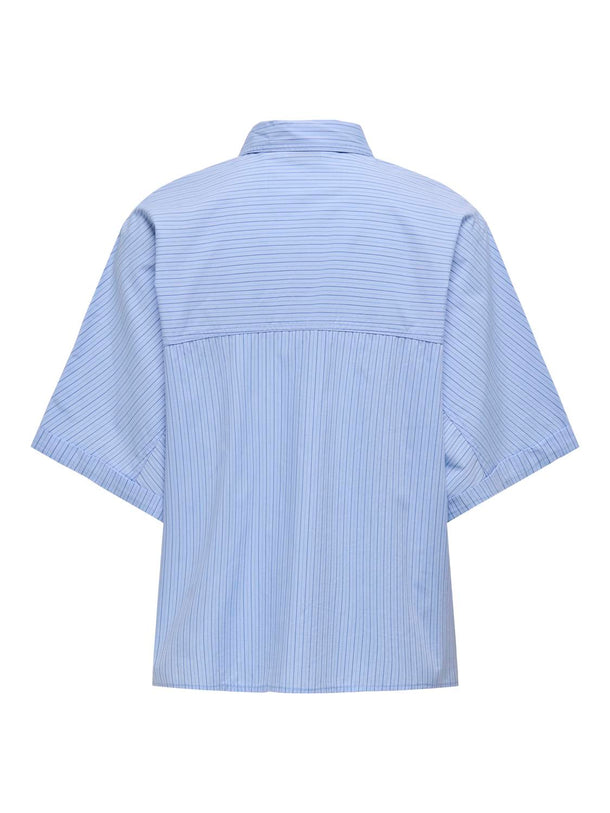 Product CAMISA MARI-Cashmere Blue Stripes:W MEDIUM BLUE+ DARK BLUE - Image 2