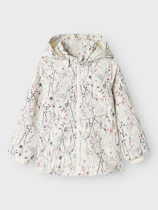 Product CHAQUETA MAXI - Whisper White AOP:LONG FLOWER - Image 1