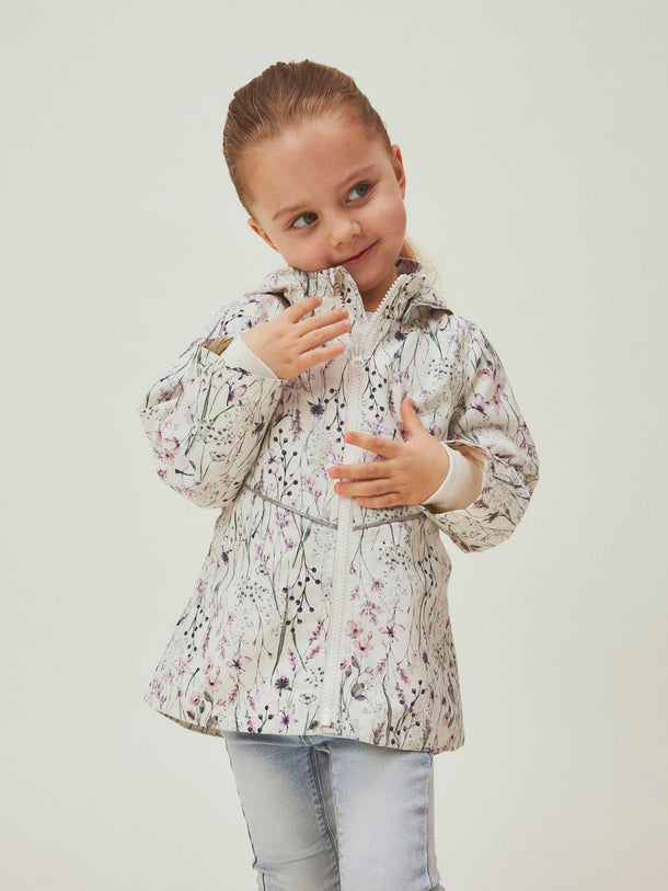 Product CHAQUETA MAXI - Whisper White AOP:LONG FLOWER - Image 3