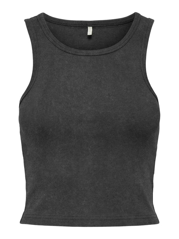 Product TOP RIB-Dark Grey Detail:ACID WASH + DESTROY - Image 1