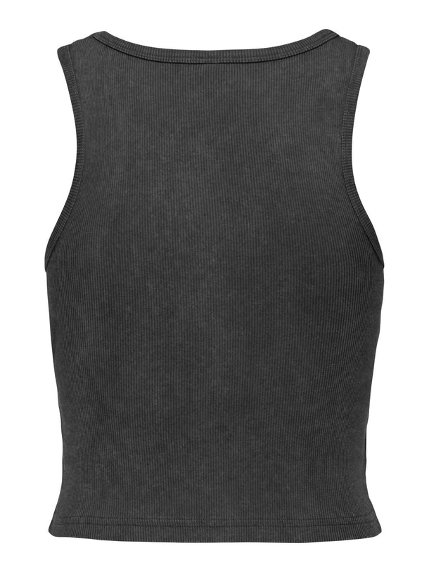 Product TOP RIB-Dark Grey Detail:ACID WASH + DESTROY - Image 2