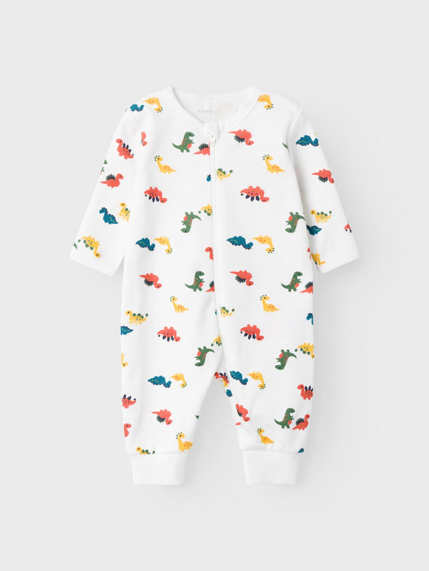 Product PIJAMA ENTERO CON CIERRE - Bright White - Image 1