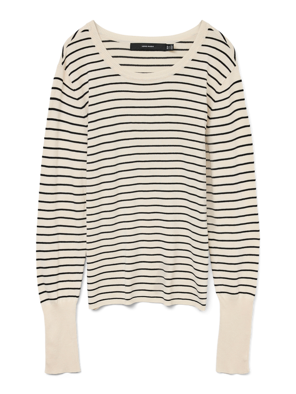 Product SWEATER DORY  - Birch Stripes:BLACK - Image 4