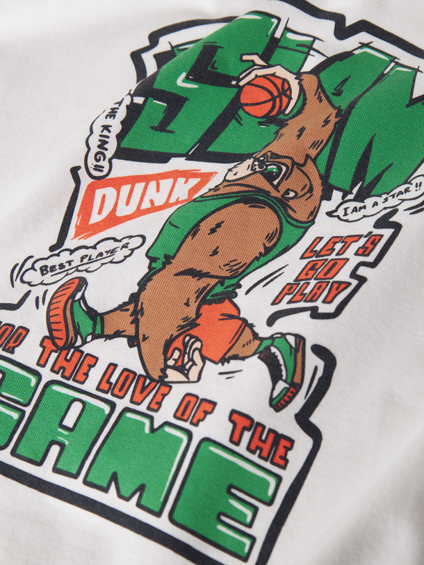 Product CAMISETA VUX - Bright White Print:Slam Game - Image 2