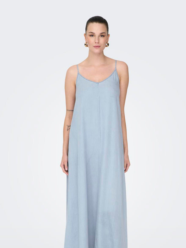 Product VESTIDO CHARIS - Light Blue Denim - Image 1
