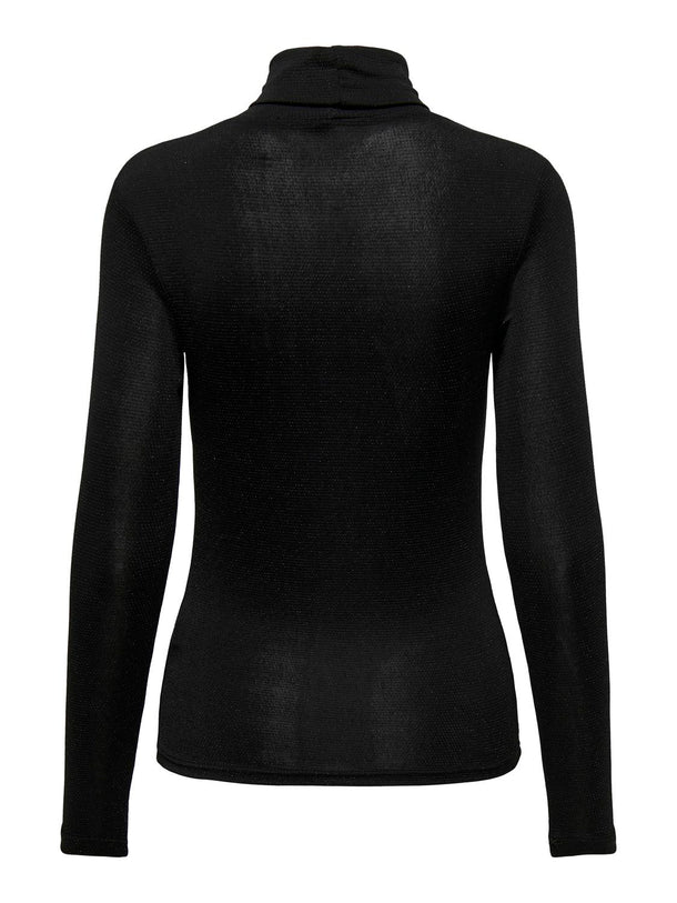 Product TOP CLARA - Black Detail:BLACK GLITTER - Image 5