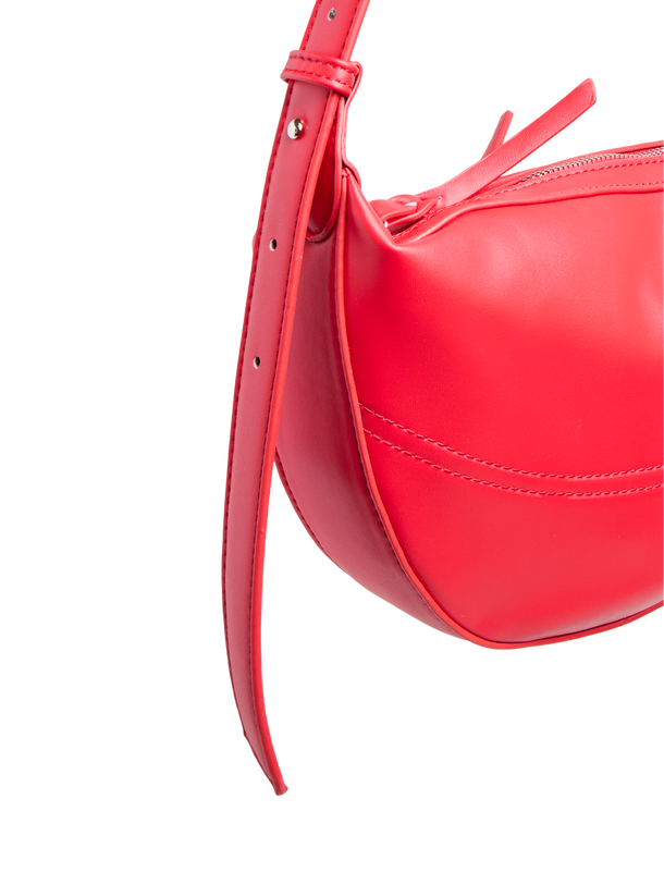 Product BOLSO TESSA - Goji Berry Detail:Silver trim - Image 2