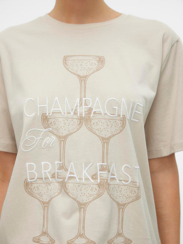 Product CAMISETA EZRA - Pumice Stone Print:CHAMPAGNE - Image 6