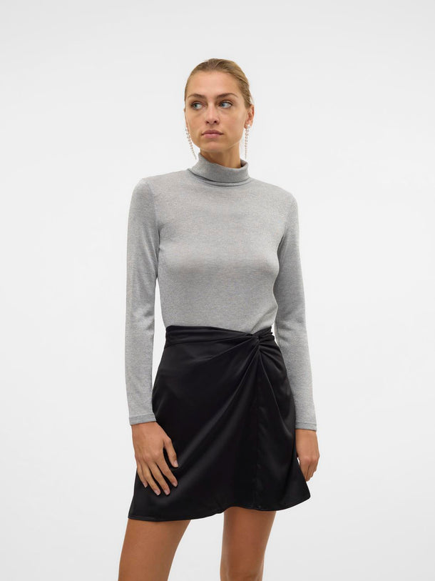 Product TOP SARAH  - Silver Mink Detail:GOLD LUREX - Image 2