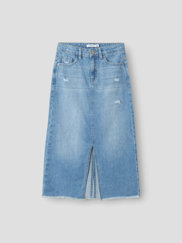 Product POLLERA DE JEAN KAT - Light Blue Denim - Image 1