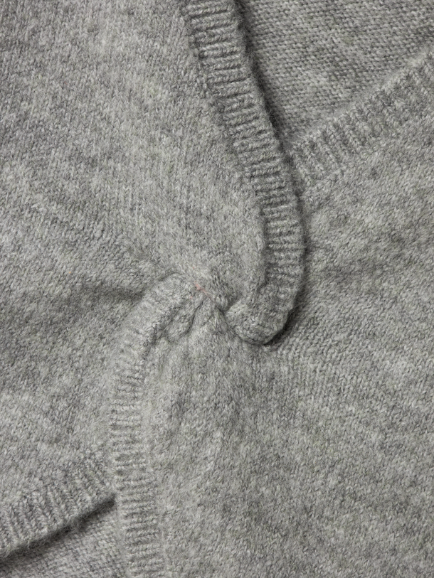 Product SWEATER HEART - Grey Melange - Image 2