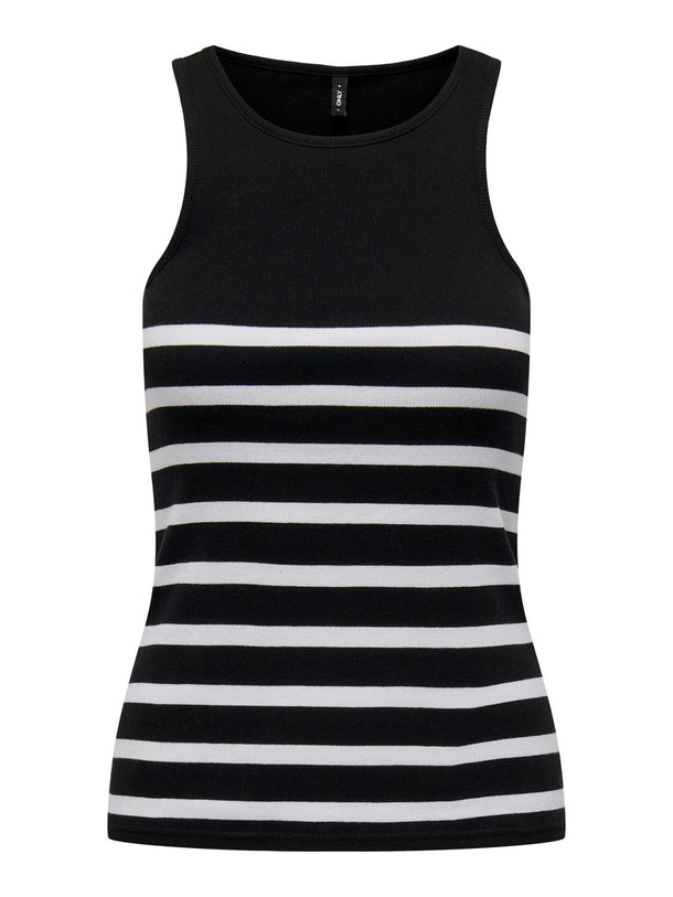 Product TOP KENYA - Black Stripes:BRIGHT WHITE - Image 4