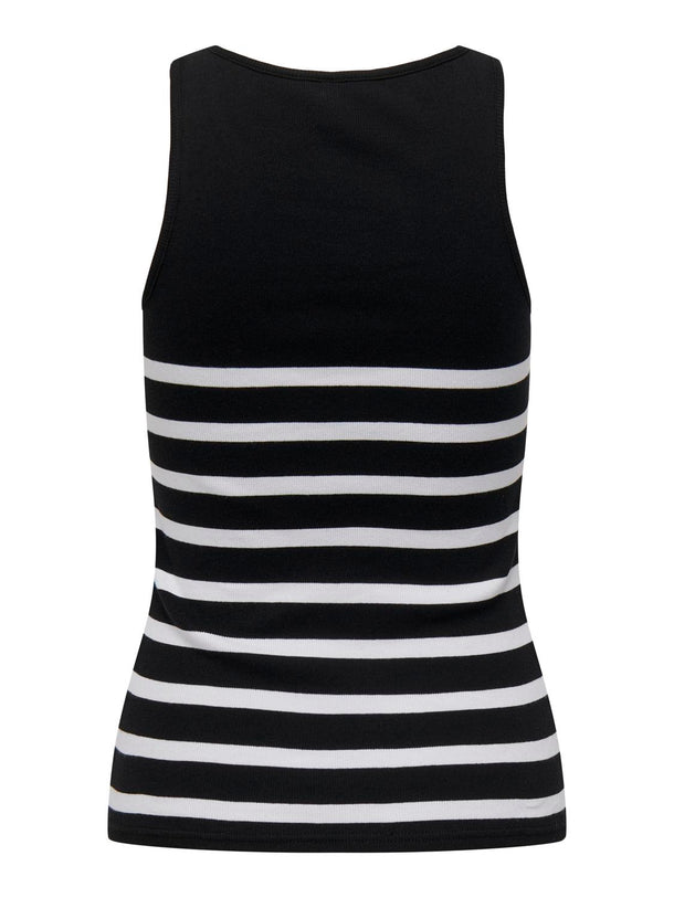 Product TOP KENYA - Black Stripes:BRIGHT WHITE - Image 5