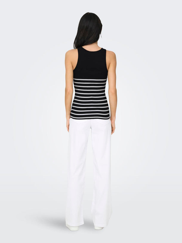 Product TOP KENYA - Black Stripes:BRIGHT WHITE - Image 3