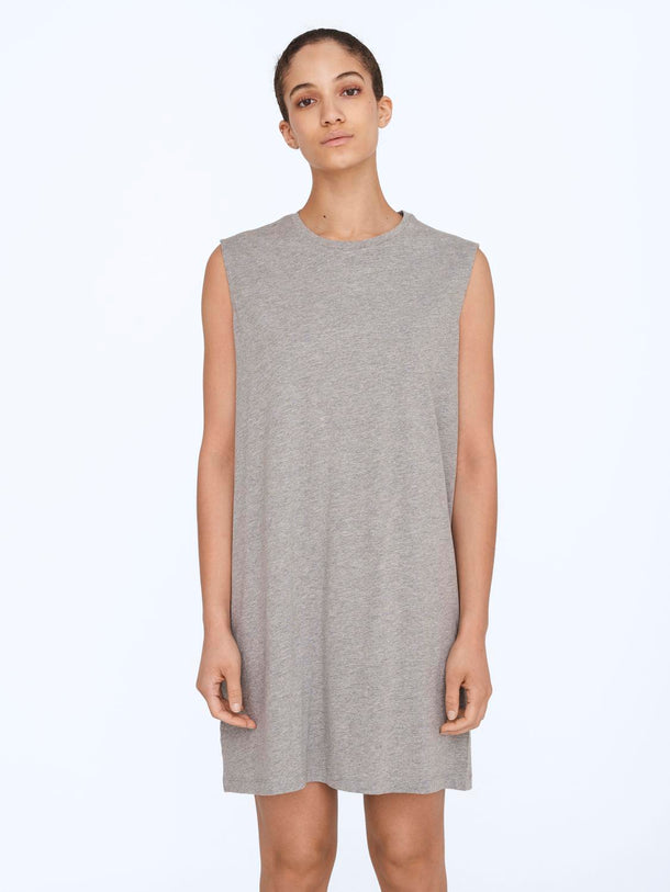 Product VESTIDO MAYDEN - Light Grey Melange - Image 1