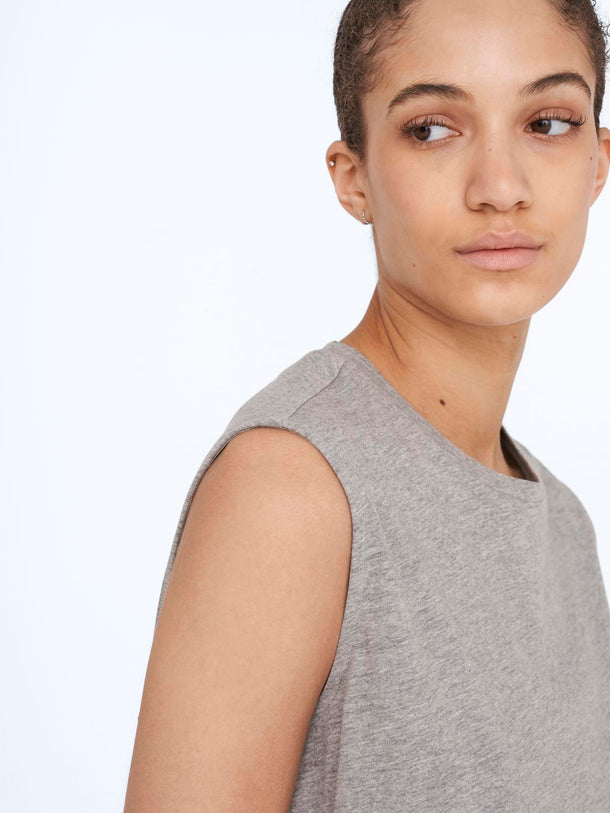 Product VESTIDO MAYDEN - Light Grey Melange - Image 5