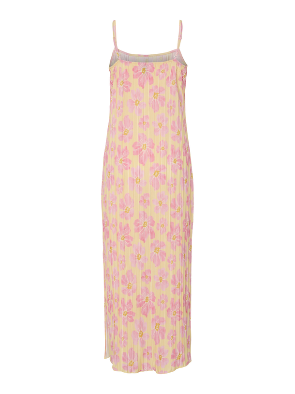 Product VESTIDO MAXI ESTAMPADO AMBER-Mellow Yellow AOP:PINK FLOWERS - Image 5