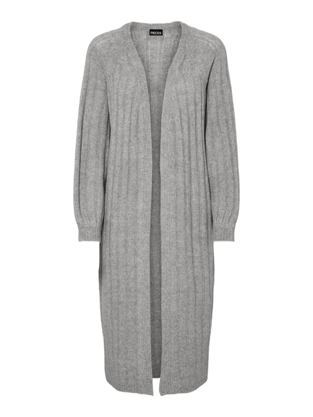Product CARDIGAN MAGGY - Medium Grey Melange - Image 4