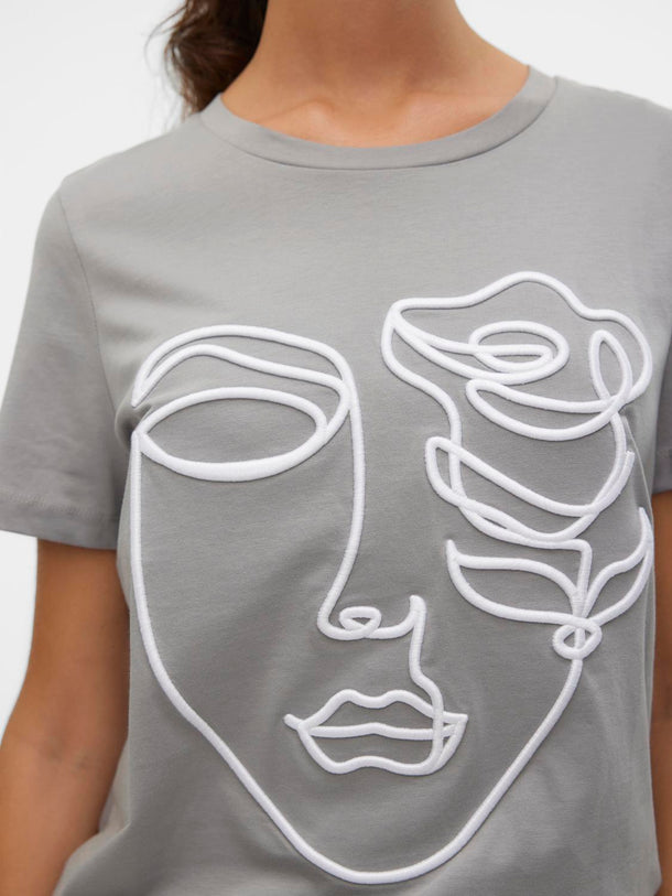 Product CAMISETA LINE - Griffin Print:ROSE FACE - Image 6