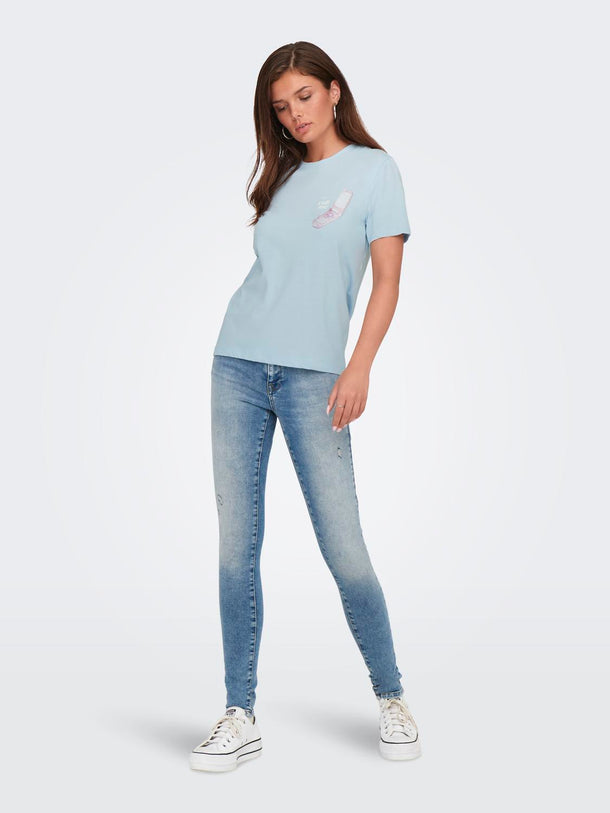 Product CAMISETA ESTAMPADA KITA-Cashmere Blue Print:Call - Image 2