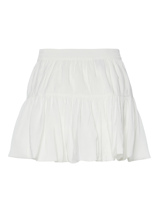 Product POLLERA BALLOON TIRO MEDIO EMMIE-Bright White - Image 2