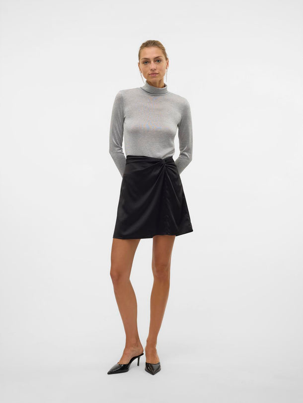 Product TOP SARAH  - Silver Mink Detail:GOLD LUREX - Image 3