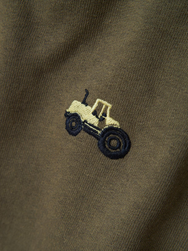 Product SUDADERA VALLEN - Dusty Olive Print:Tractor - Image 2