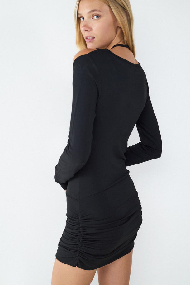 Product VESTIDO MINI CUT OUT BMK-Black - Image 3