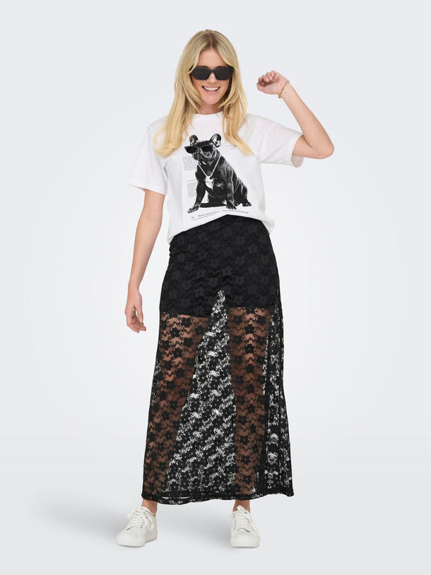 Product CAMISETA DONNA-Bright White Print:Bulldog - Image 4