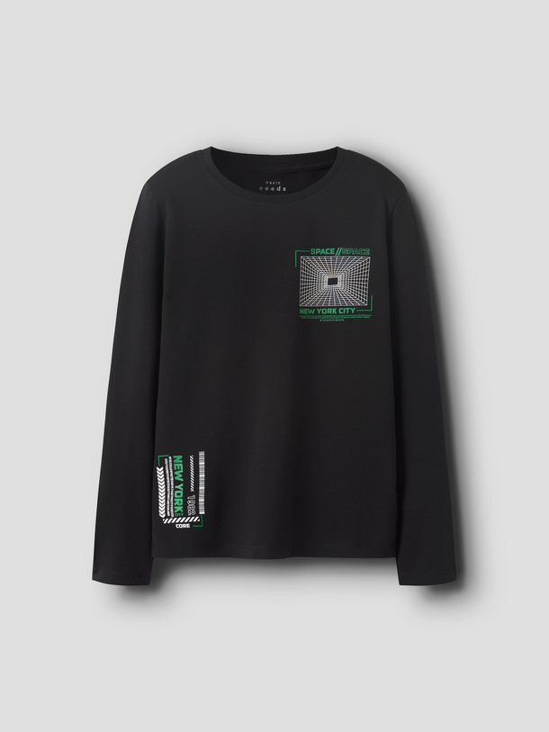 Product CAMISETA VUX - Black Print:Space Space - Image 1