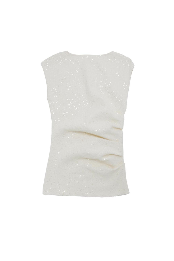 Product TOP LENTEJUELAS BMK-Cannoli Cream - Image 5