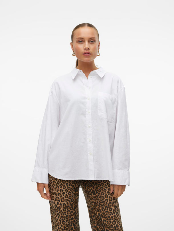 Product CAMISA IDA - Bright White - Image 1