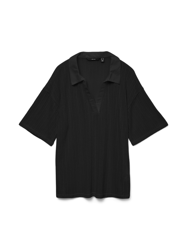 Product POLO OVERSIZE CAILEY-Black - Image 1