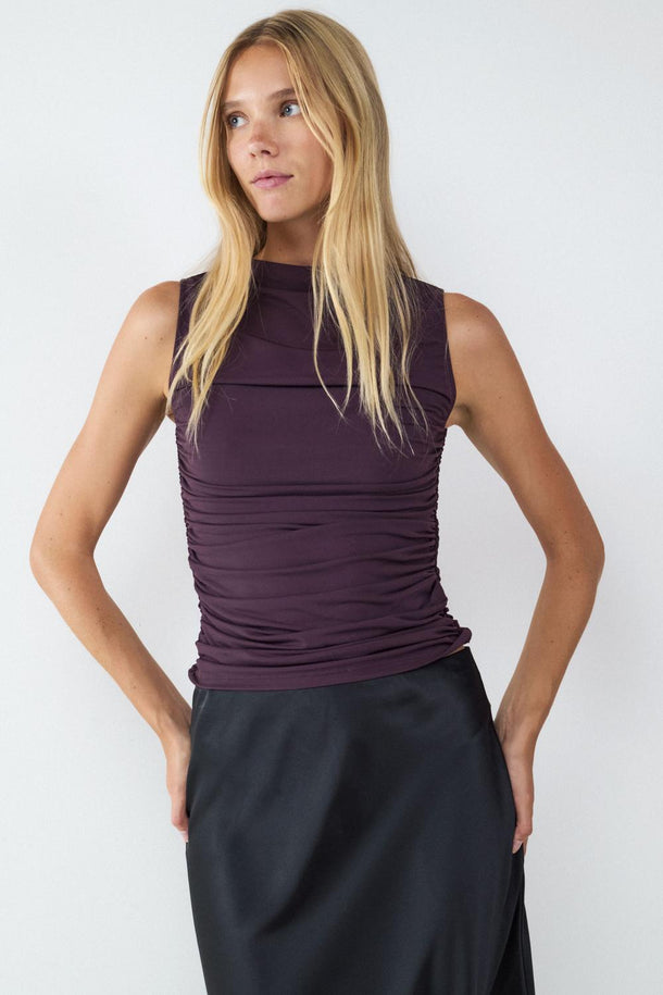 Product TOP DRAPEADO BMK-Plum Perfect - Image 1