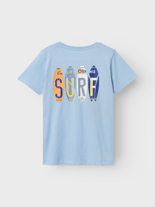 Product CAMISETA VELIX - Chambray Blue Print:Surf - Image 4
