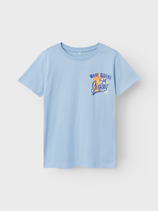 Product CAMISETA VELIX - Chambray Blue Print:Surf - Image 1