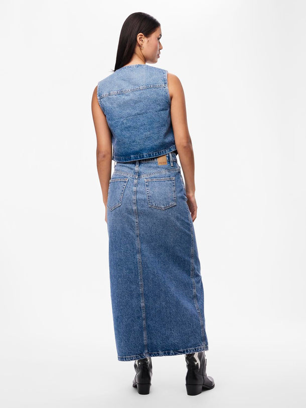 Product CHALECO ALMA  - Medium Blue Denim - Image 3
