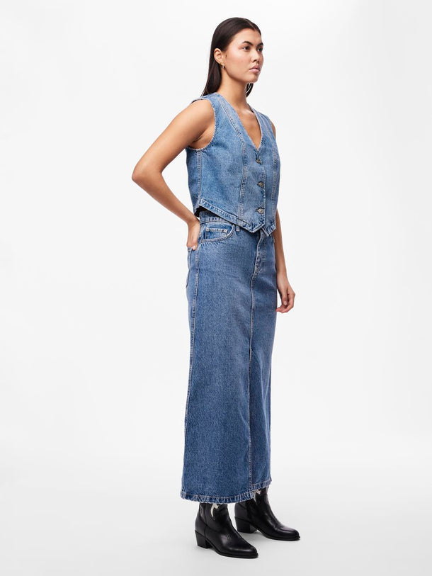 Product CHALECO ALMA  - Medium Blue Denim - Image 2