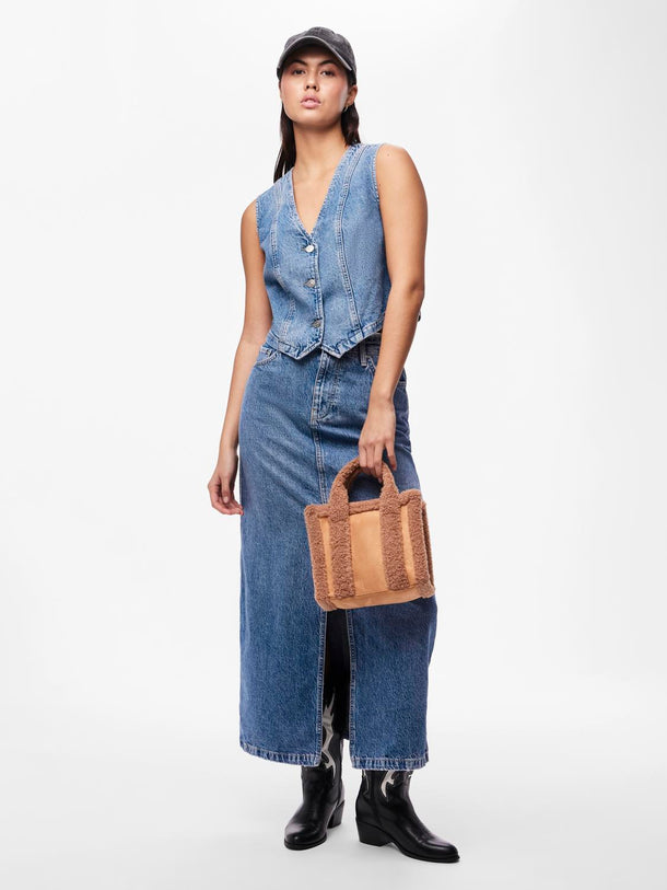 Product CHALECO ALMA  - Medium Blue Denim - Image 7