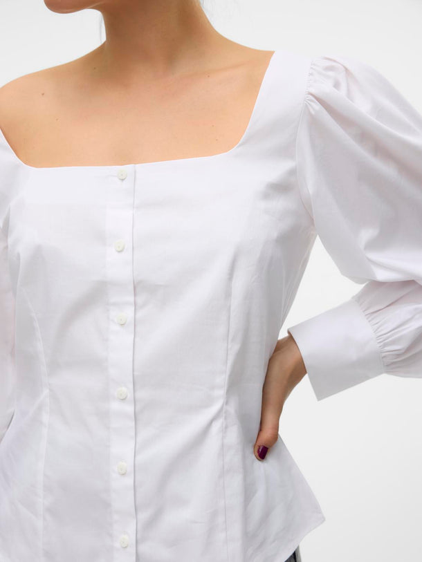 Product CAMISA RIBA - Snow White - Image 5