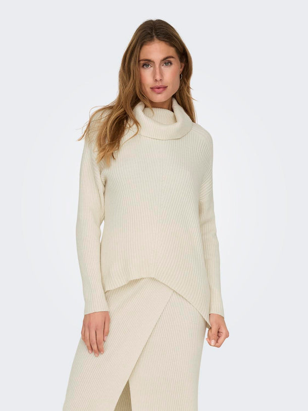 Product SWEATER KATIA - Whitecap Gray Detail:MELANGE - Image 2