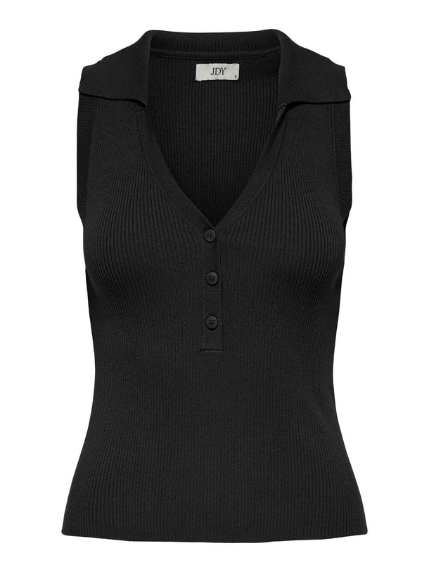 Product TOP TEJIDO NANNA-Black - Image 4