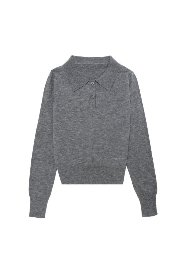 Product JERSEY PUNTO CUELLO POLO BMK-Concrete Grey - Image 5