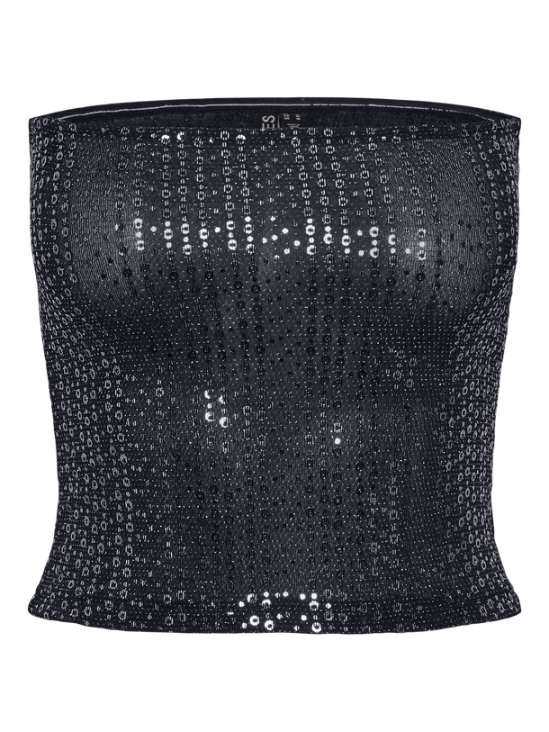 Product TOP SIDDY - Black Detail:SILVER SEQUINS - Image 1