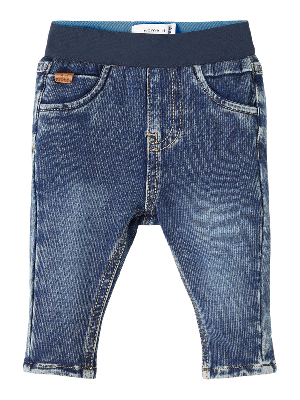 Product JEAN REGULAR FIT - Dark Blue Denim Detail:SOLID - Image 4